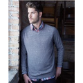 Weatherproof Vintage Denim V Neck Cotton Sweater